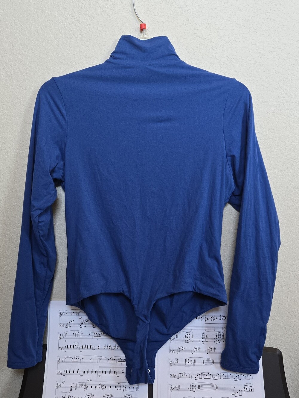 SKIMS Fits Everybody Zip Bodysuit | sapphire blue XL - Picture 4 of 5